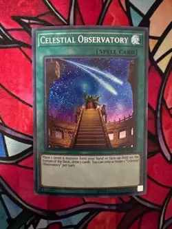 Celestial Observatory CYHO-EN064 Secret Rare NM-M Unlimited Edition - Image 1