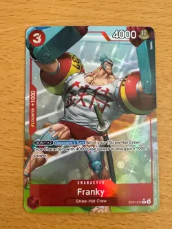Franky Parallel ST21-011 Starter Deck EX Gear 5 One Piece English Alt Art - Image 2