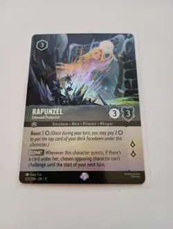 Disney Lorcana Rapunzel Ethereal Protector 222/204 Winterspell Epic - Image 1