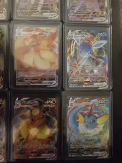 Eeveelution Vmax 9 Card Complete Set Pokemon Evolving Skies NM Umbreon Eevee - Image 4