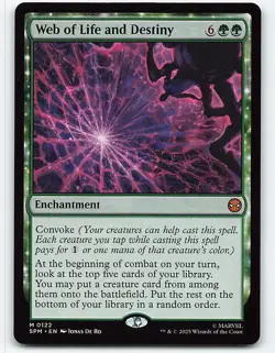 Web of Life and Destiny #122, Wizards of the Coast card - Image 1