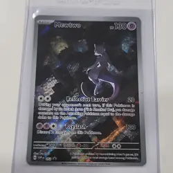Pokemon Mewtwo EX 052 Sv: Scarlet & Violet Promo Holo 130 HP Card - Image 1
