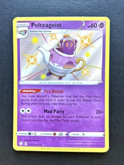 Polteageist SV053/SV122 Baby Shiny - Shining Fates Pokemon Card - Image 1