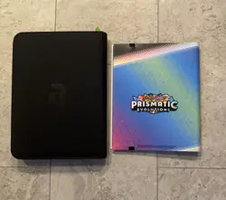 Pokemon Card Binder Lot of 2 – Prismatic Evolutions Official + VaultX Zip Binder - Image 2