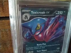 Pokemon Cards promo Holo sr v toxicroak ex 131/198 gx vstar graded card vmax b1 - Image 2
