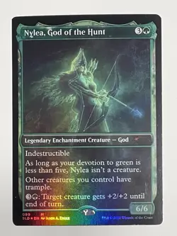 Nylea, God of the Hunt - 080 - FOIL - MTG - Secret Lair Drop Magic - Image 1