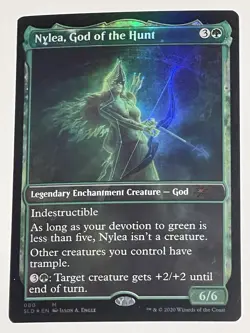 Nylea, God of the Hunt - 080 - FOIL - MTG - Secret Lair Drop Magic - Image 3