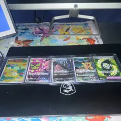 Nintendo Pokemon Card Game Japanese Holo Lot (5 Cards) Standard Size Card Stock - Image 1