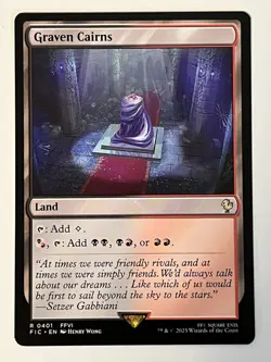 Graven Cairns Commander: Final Fantasy Non-Foil Regular MTG NM - Image 1