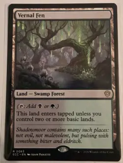 Vernal Fen Commander: Lorwyn Eclipsed Regular - Image 1