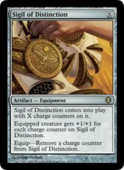MTG - Sigil of Distinction - Shards of Alara - NM, English Magic FLAT RATE SHIP - Image 1