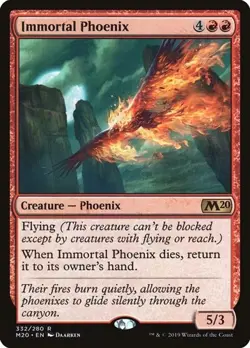 Immortal Phoenix Core Set 2020 MP MTG - Image 1