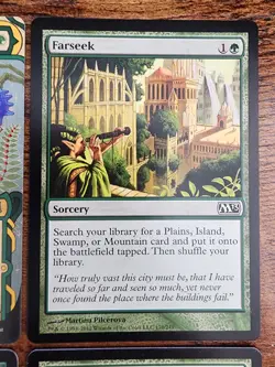 4x MTG EDH Commander Mana Ramp Staples ⭐FarSeek ⭐Cultivate ⭐Harrow ⭐Abundant Gro - Image 4