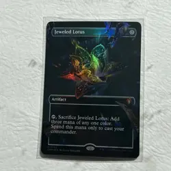Magic: The Gathering Jeweled Lotus Borderless Foil Commander Masters Mythic Art… - Image 1