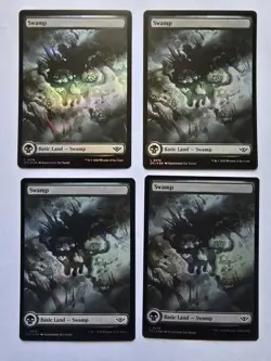 4x Swamp (274) - Foil - Outlaws Of Thunder Junction - Near Mint - MTG - Image 1