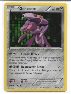 Genesect Pokemon TCG XY196 XY Holofoil Promo - Image 1