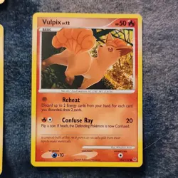 Pokemon TCG Vulpix Card Lot - 116/147, 75/95, 81/101, 102/127, 69/108, 7 Cards - Image 5