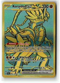 Koraidon ex ⭐ 245/091 Holo Hyper Rare Paldean Fates 2024 Pokemon NM - Image 1