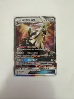 Silvally GX SM91 Sun & Moon Black Star Promo Holo Pokemon Card NM - Image 1