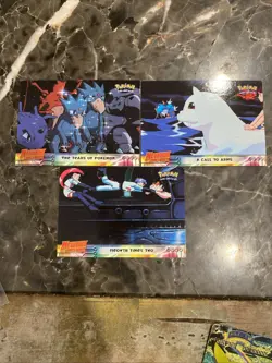 Pokemon Burger King Mewtwo Strikes Back Card Lot Of 3 - Image 1