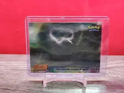 TOPPS POKEMON- #41 THE FUTURE LOOKS BRIGHT HOLO FOIL MEWTWO STRIKES BACK-LP/NM - Image 1