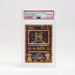 2000 Pokemon Movie Promo Ancient Mew PSA 10 - Image 1