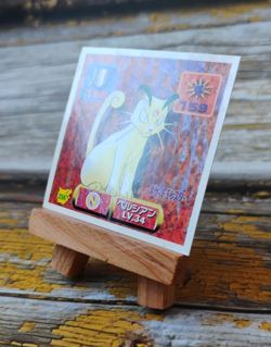 Persian - 256 - Vintage 1997 CGTSJ Pokemon Amada Sticker Seal - Image 2
