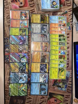 Pokemon TCG Black Bolt Complete Base Set - 001-086 all holos and exs - Image 1