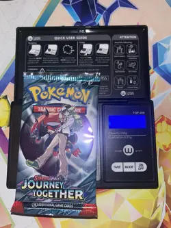 Heavy! Over 22.35 Gram Pokemon Journey Together Booster Pack Sealed - Image 1