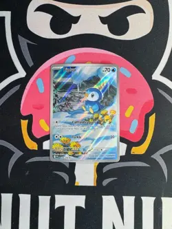 Pokemon TCG Piplup 098/094 Me02: Phantasmal Flames Holo Illustration Rare 70HP - Image 1