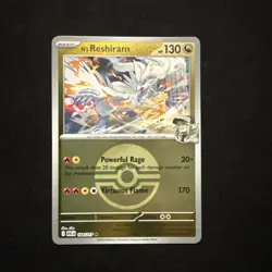 N’s Reshiram Pokeball Reverse Holo - 154/217 Ascended Heroes - NM - Pokemon - Image 1