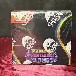 Pokemon TCG: Mega Evolution Phantasmal Flames Factory Sealed Booster Box - Image 1