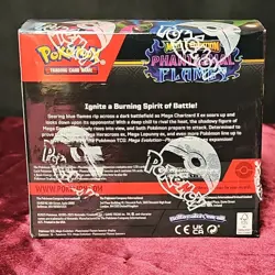 Pokemon TCG: Mega Evolution Phantasmal Flames Factory Sealed Booster Box - Image 3