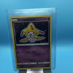 Pokemon Shining Jirachi Shining Legends Shiny Holo Rare 42/73 Psychic - Image 1