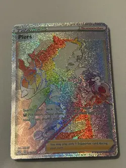 Pokemon TCG Piers 078/073 Rainbow Rare Champions Path - Image 1