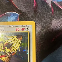 Pokemon Pidgeot Holo Rare 14/130 Base Set 2 WOTC Vintage NM - Image 3