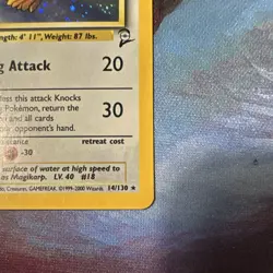 Pokemon Pidgeot Holo Rare 14/130 Base Set 2 WOTC Vintage NM - Image 4