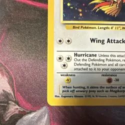 Pokemon Pidgeot Holo Rare 14/130 Base Set 2 WOTC Vintage NM - Image 5