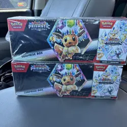 Sam's Club Pokemon Prismatic Evolutions Surprise Box & Booster Bundle 2 pack - Image 1