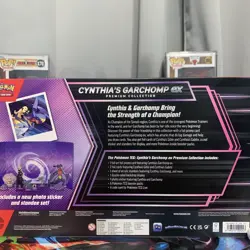 Cynthia’s Garchomp ex Pokemon TCG Premium Collection - Image 2