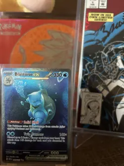 Pokemon TCG Blastoise EX Scarlet & Violet 151 Special Illustration Rare 200/165 - Image 3