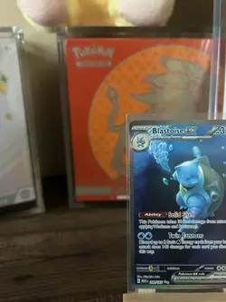 Pokemon TCG Blastoise EX Scarlet & Violet 151 Special Illustration Rare 200/165 - Image 4