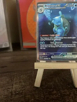 Pokemon TCG Blastoise EX Scarlet & Violet 151 Special Illustration Rare 200/165 - Image 5