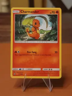 Charmander - 1/70 - Pokemon Dragon Majesty Common Non Holo NM - Image 1