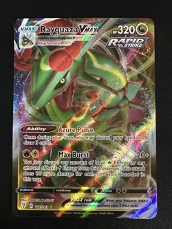 Rayquaza VMAX 111/203 Pokemon Evolving Skies Ultra Rare Holo Indents - Image 1