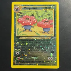 Pokemon Vintage Southern Islands Reverse Holo Vileplume 17/18 Rare English Promo - Image 2