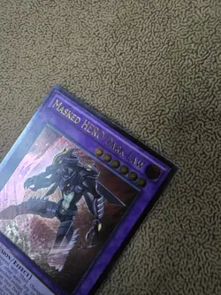 Masked HERO Dark Law (UTR) OP01-EN003 OTS Unlimited Lightly Played Check Desc!! - Image 3