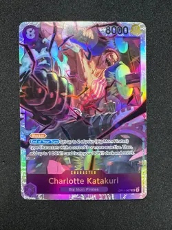 One Piece - A Fist of Divine Speed - Charlotte Katakuri- OP11-067 Super Rare Eng - Image 1