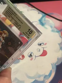 One Piece Nami Alt Art SP OP01-016 BGS 10 Pristine Japanese From Op-05 2023 - Image 2