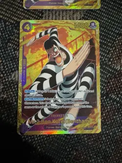 Mr.2.Bon.Kurei (Bentham) EB01-061 SEC Memorial Collection - ONE PIECE play setx4 - Image 2